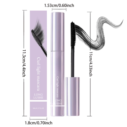 Long Lasting Waterproof Mascara, Black Volumizing, Separates Each Lash